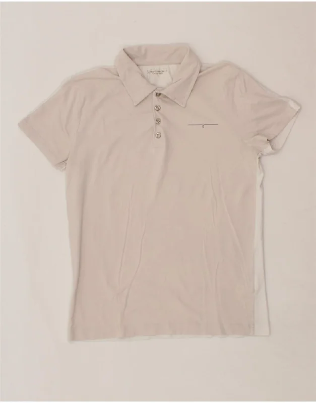 CALVIN KLEIN JEANS Womens Polo Shirt UK 14 Large Pink Cotton Relaxed Cotton Short Blouse CALVIN KLEIN JEANS Womens Polo Shirt UK 14 Large Pink Cotton Relaxed Cotton Short Blouse
