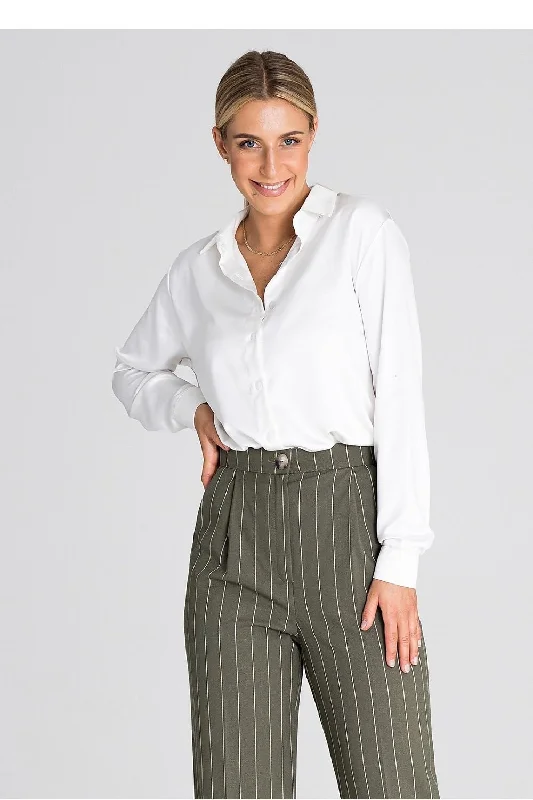 Long sleeve shirt Figl Cozy Printed Short Shirt