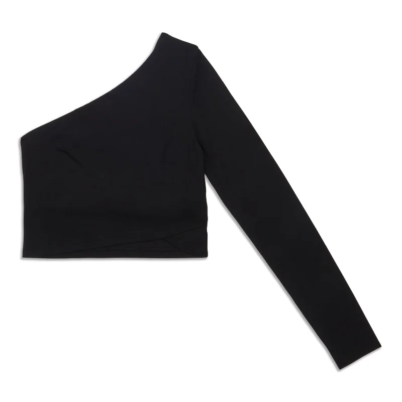 lululemon Align™ Asymmetrical Long-Sleeve Shirt - Resale Comfortable Peplum Short Shirt lululemon Align™ Asymmetrical Long-Sleeve Shirt - Resale Comfortable Peplum Short Shirt