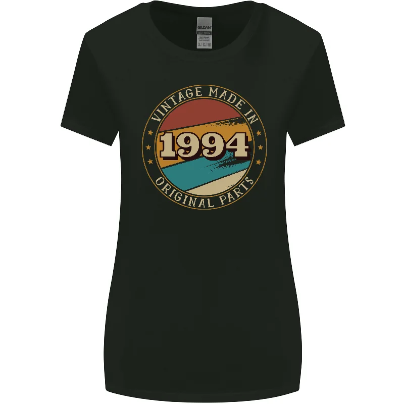 29th Birthday Vintage Made In 1994 Womens Wider Cut T-Shirt Modern Contemporary Chic 29th Birthday Vintage Made In 1994 Womens Wider Cut T-Shirt Modern Contemporary Chic