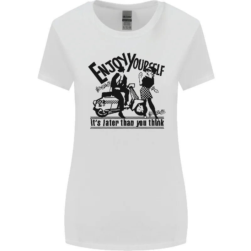 2Tone Enjoy Yourself 2 Tone SKA Music Womens Wider Cut T-Shirt Anti-Shrink Durable Soft 2Tone Enjoy Yourself 2 Tone SKA Music Womens Wider Cut T-Shirt Anti-Shrink Durable Soft
