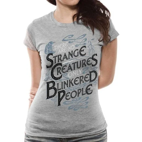 Crimes Of Grindelwald Strange Creatures Fitted T-Shirt Adult Cotton Fabric Linen Fabric Terry Fabric Crimes Of Grindelwald Strange Creatures Fitted T-Shirt Adult Cotton Fabric Linen Fabric Terry Fabric
