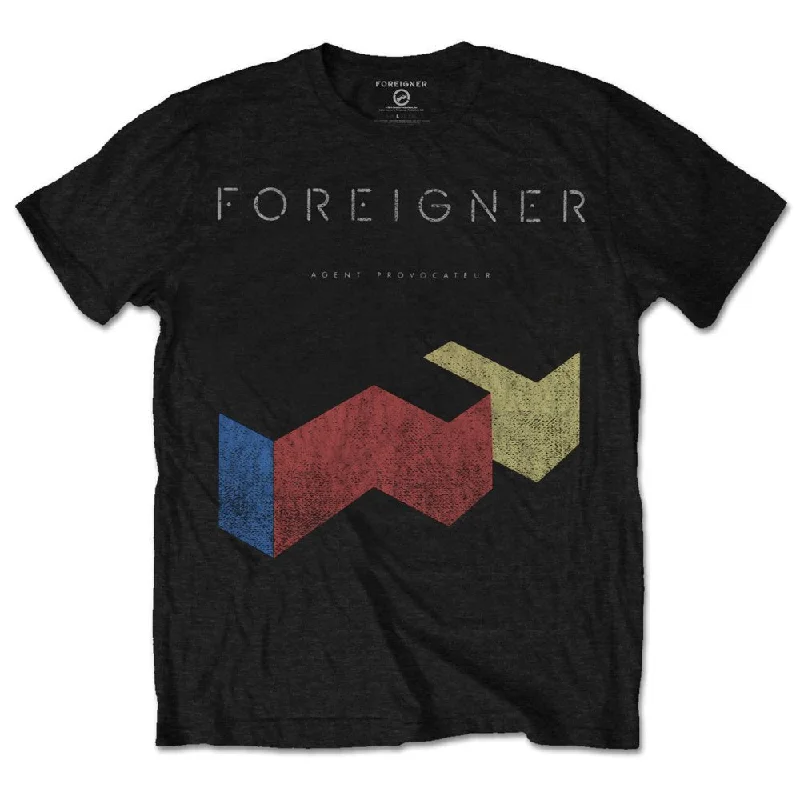 Foreigner | Official Band T-Shirt | Vintage Agent Provocateur Elasticated Padded Insulated Foreigner | Official Band T-Shirt | Vintage Agent Provocateur Elasticated Padded Insulated