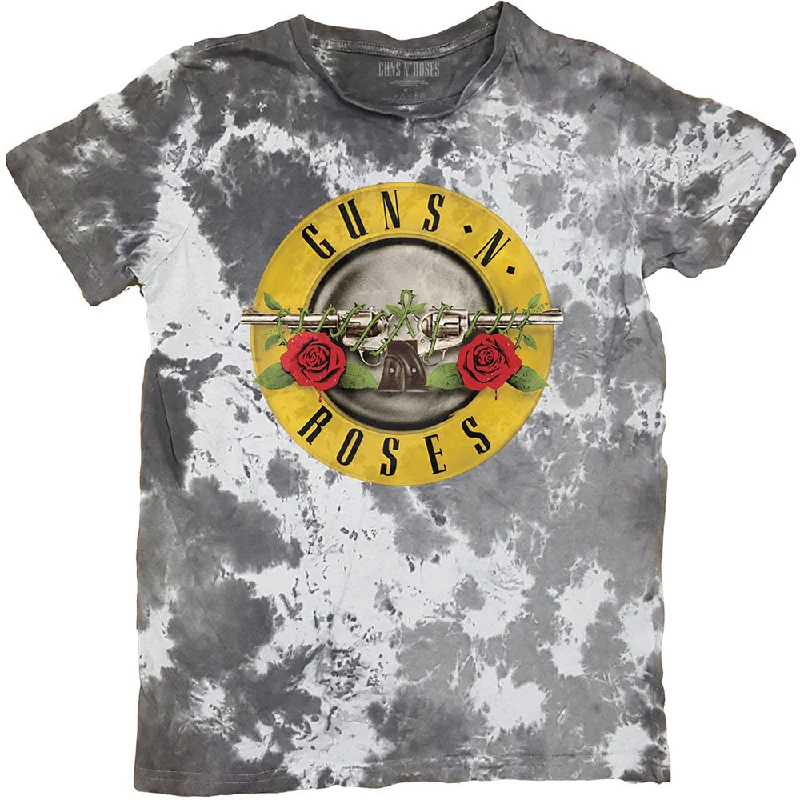 Guns N' Roses | Official Band T-shirt | Classic Logo (Dip-Dye) Chenille Blend Fleece Blend Nylon Blend Guns N' Roses | Official Band T-shirt | Classic Logo (Dip-Dye) Chenille Blend Fleece Blend Nylon Blend