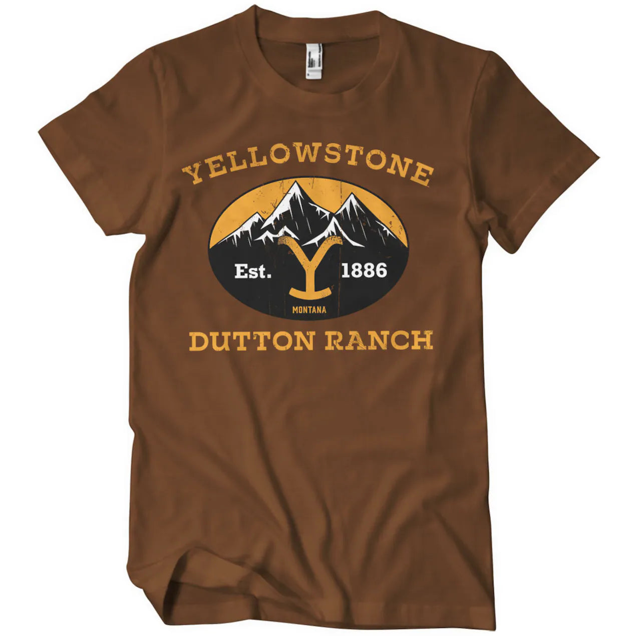 Yellowstone | Official Band T-Shirt | Montana Est. 1883 Jersey Fabric Tulle Fabric Batik Fabric Yellowstone | Official Band T-Shirt | Montana Est. 1883 Jersey Fabric Tulle Fabric Batik Fabric