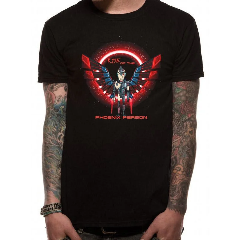 Rick And Morty Rise Of The Phoenix Unisex T-Shirt Adult Oversized T-Shirt Spandex breathable Rick And Morty Rise Of The Phoenix Unisex T-Shirt Adult Oversized T-Shirt Spandex breathable