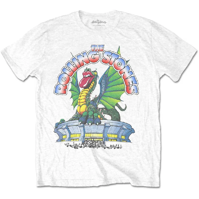 The Rolling Stones | Official Band T-Shirt | 81 Tour Dragon (Back Print) Casual Formal Business The Rolling Stones | Official Band T-Shirt | 81 Tour Dragon (Back Print) Casual Formal Business