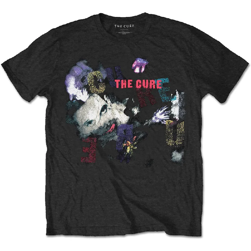 The Cure | Official Band T-Shirt | The Prayer Tour 1989 (Back Print) Fashionable Trendy Casual The Cure | Official Band T-Shirt | The Prayer Tour 1989 (Back Print) Fashionable Trendy Casual