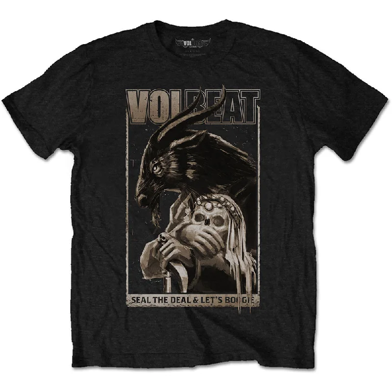 Volbeat | Official Band T-Shirt | Boogie Goat Rayon Fabric Velvet Fabric Corduroy Fabric Volbeat | Official Band T-Shirt | Boogie Goat Rayon Fabric Velvet Fabric Corduroy Fabric