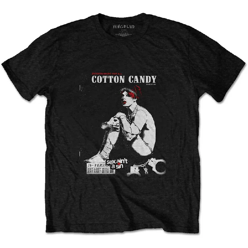 Yungblud | Official Band T-Shirt | Cotton Candy (Back) Anti-Shrink Durable Soft
