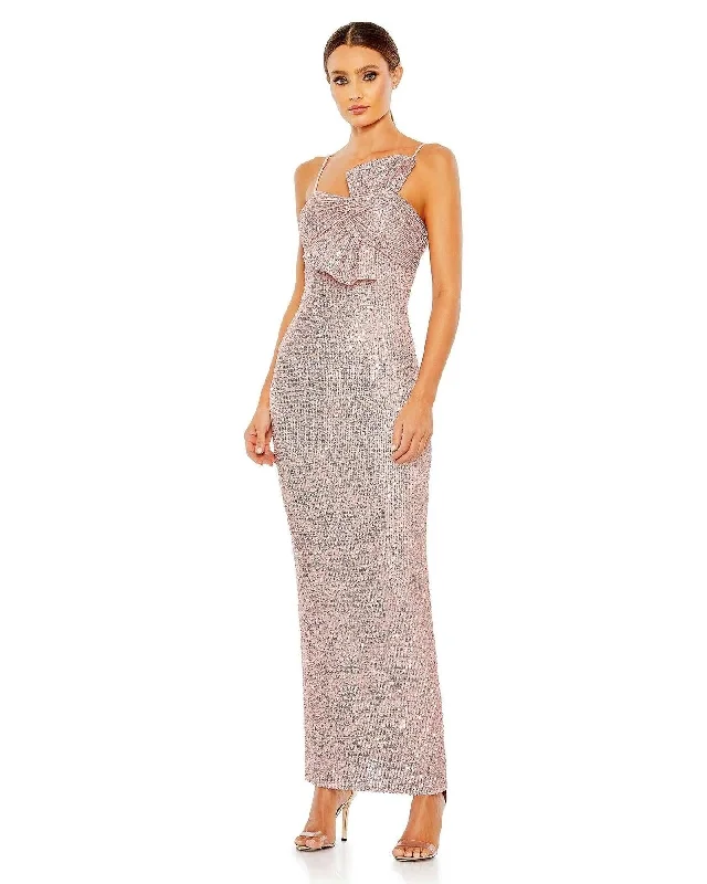 Mac Duggal 11284 Long Spaghetti Strap Formal Dress