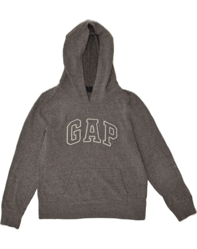 GAP Womens Graphic Hoodie Jumper UK 14 Medium Grey Cotton Oversized Hoodie Comfort Casual GAP Womens Graphic Hoodie Jumper UK 14 Medium Grey Cotton Oversized Hoodie Comfort Casual