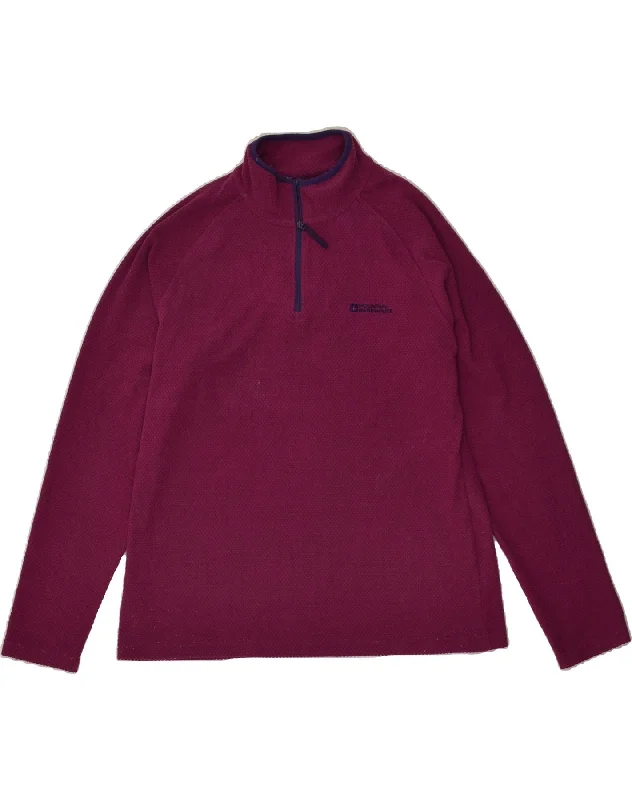 MOUNTAIN WAREHOUSE Womens Zip Neck Sweatshirt Jumper UK 18 XL Purple Hoodie with Drawcord Adjustable Secure MOUNTAIN WAREHOUSE Womens Zip Neck Sweatshirt Jumper UK 18 XL Purple Hoodie with Drawcord Adjustable Secure