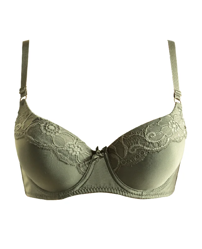 Mamia Marvelous Lace Bra Full Coverage Bralette