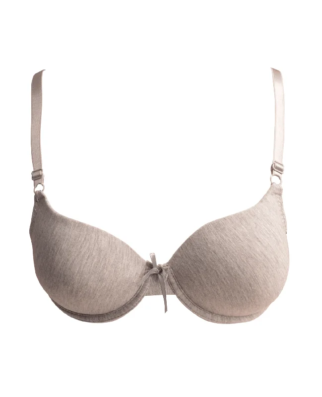 Sofra Comfy Cotton Bra Trendy Lace Bra