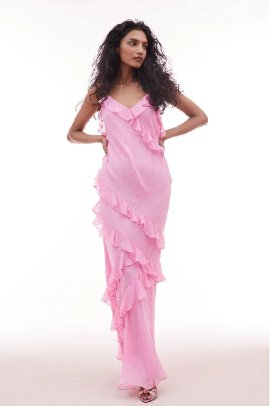 Rialto Silk Maxi Dress Fashionable Printed Maxi Dress