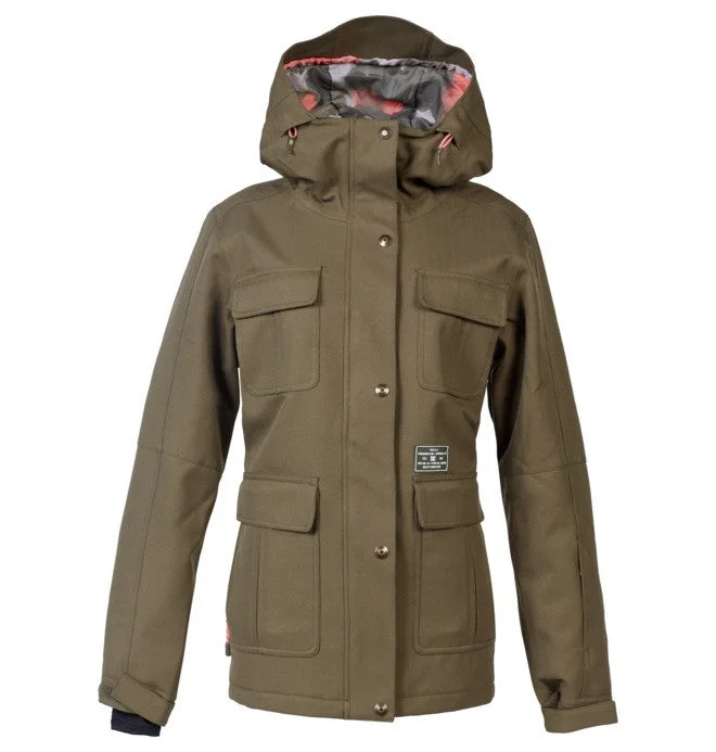 DC Liberate Snowboard Jacket - Women's Tailored Jacket Straight Jacket A-Line Jacket DC Liberate Snowboard Jacket - Women's Tailored Jacket Straight Jacket A-Line Jacket