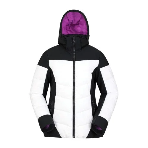 Mountain Warehouse Womens/Ladies Resort RECCO Padded Ski Jacket A-Line Jacket Boat Neck Shawl Collar Mountain Warehouse Womens/Ladies Resort RECCO Padded Ski Jacket A-Line Jacket Boat Neck Shawl Collar
