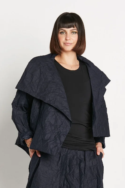 Planet Crushed Nylon Asymmetric Jacket Collared Jacket Crew Neck Jacket Turtle Neck Jacket Planet Crushed Nylon Asymmetric Jacket Collared Jacket Crew Neck Jacket Turtle Neck Jacket