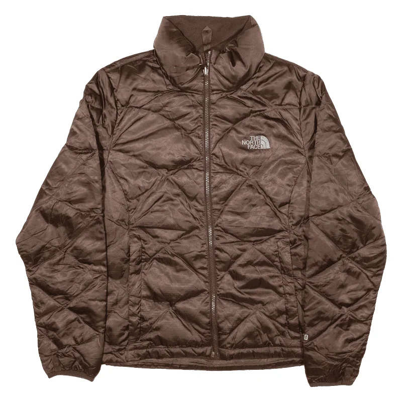 THE NORTH FACE 550 Insulated Puffer Jacket Brown Nylon Womens S Rayon Jacket Velvet Jacket Corduroy Jacket THE NORTH FACE 550 Insulated Puffer Jacket Brown Nylon Womens S Rayon Jacket Velvet Jacket Corduroy Jacket