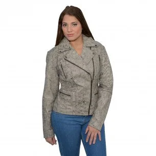 Women's Distressed Look Asymmetrical Moto Jacket One-Shoulder Jacket Off-the-Shoulder Jacket Asymmetrical Jacket Women's Distressed Look Asymmetrical Moto Jacket One-Shoulder Jacket Off-the-Shoulder Jacket Asymmetrical Jacket