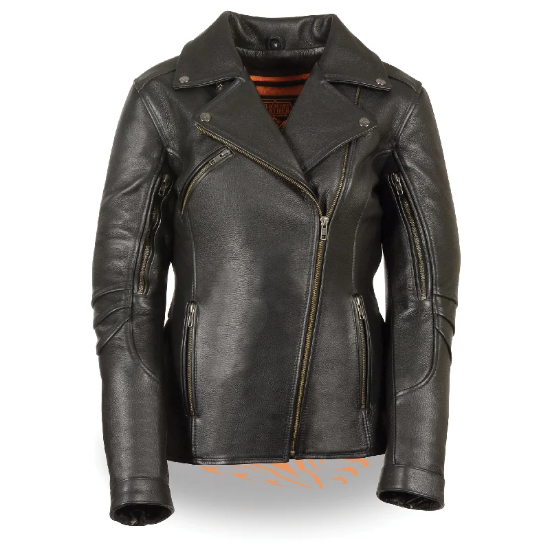 Women's Long Length Beltless Vented Biker Jacket Fitted Jacket Loose Jacket Oversized Jacket Women's Long Length Beltless Vented Biker Jacket Fitted Jacket Loose Jacket Oversized Jacket