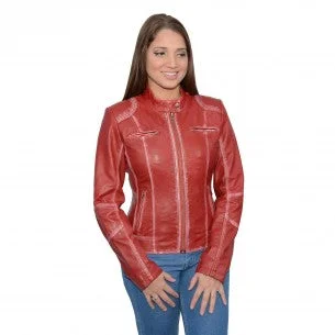 Women's Sheepskin Scuba Style Moto Jacket Tiered Jacket Buttoned Jacket Zippered Jacket Women's Sheepskin Scuba Style Moto Jacket Tiered Jacket Buttoned Jacket Zippered Jacket