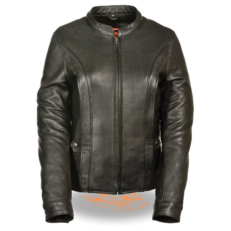 Women's Vented Jacket w/ Back Stretch V-Neck Jacket Boat Neck Jacket Square Neck Jacket Women's Vented Jacket w/ Back Stretch V-Neck Jacket Boat Neck Jacket Square Neck Jacket