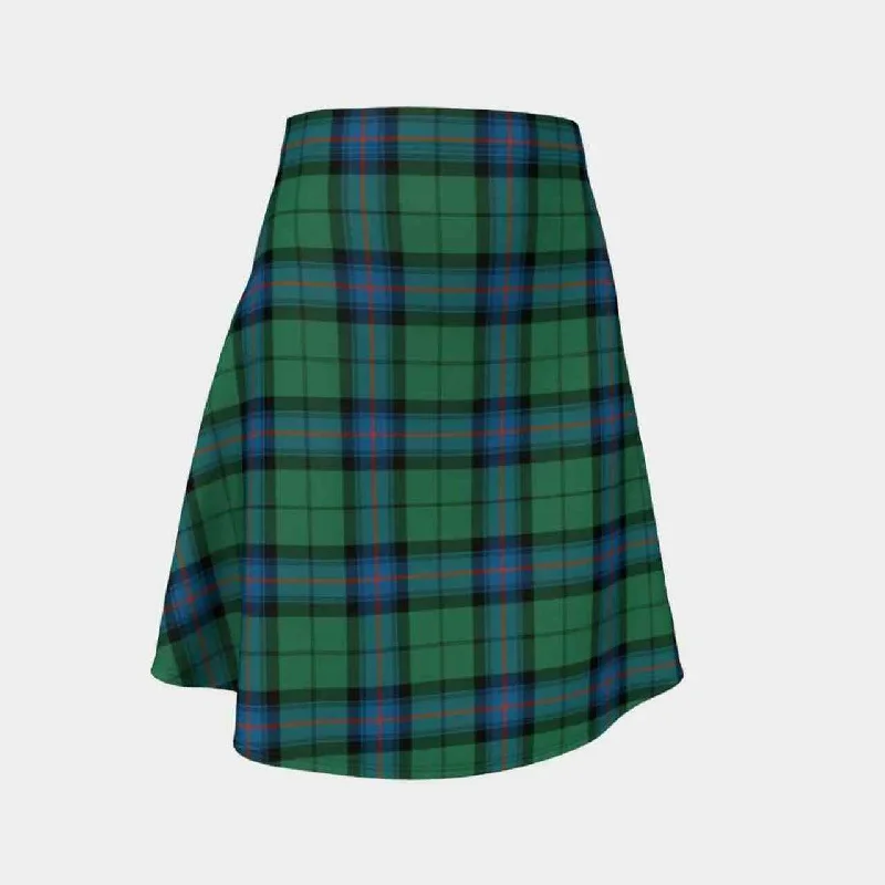 Armstrong Ancient Tartan Flared Skirt denim skirt fashionable